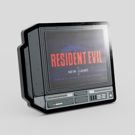 Resident Evil 1 Hard Enamel Lenticular Pin
