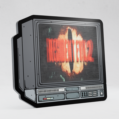 CRTV Lenticular Resident Evil 2 Pin