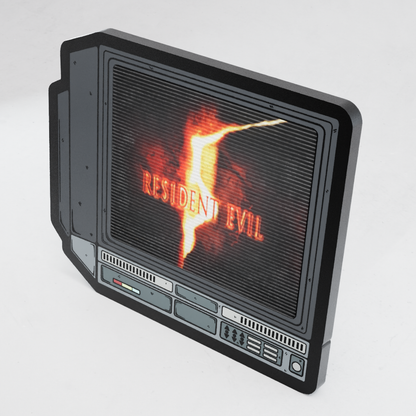 CRTV Lenticular Resident Evil 5 Pin