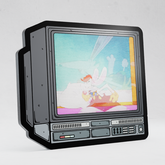 CRTV Lenticular Roger Rabbit Pin