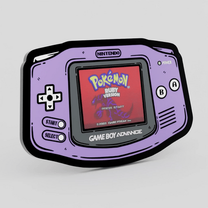 GBA Lenticular Ruby Enamel Pin