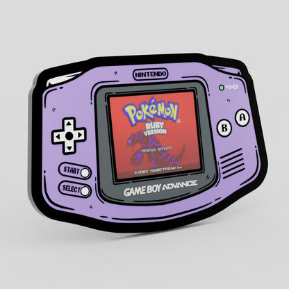 GBA Lenticular Ruby Enamel Pin