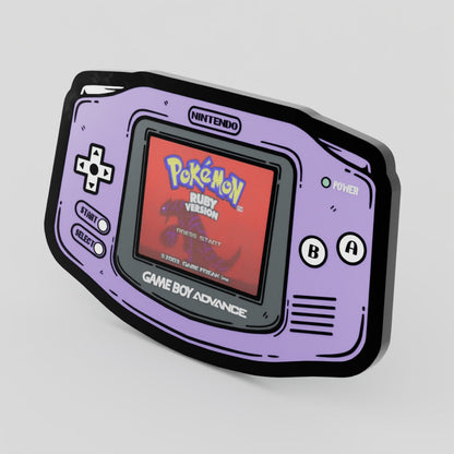 GBA Lenticular Ruby Enamel Pin