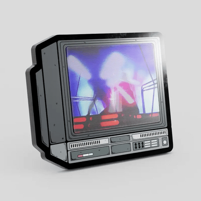 CRTV Lenticular Star Wars Lightsaber Fight Pin