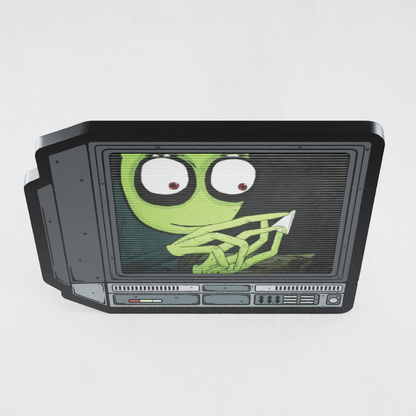 CRTV Lenticular Salad Fingers Pin