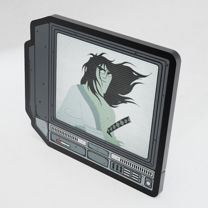 CRTV Lenticular Samurai Jack v2 Pin