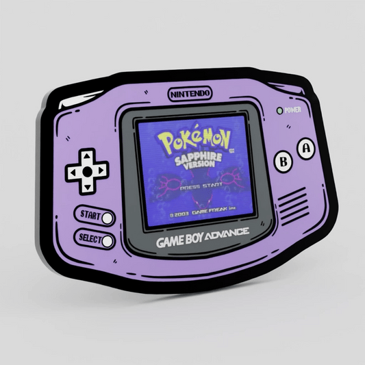 GBA Lenticular Sapphire Enamel Pin
