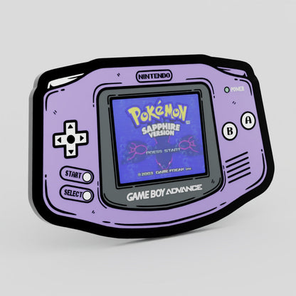GBA Lenticular Sapphire Enamel Pin