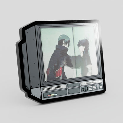 CRTV Lenticular Sasuke Itachi Choke Wall Pin