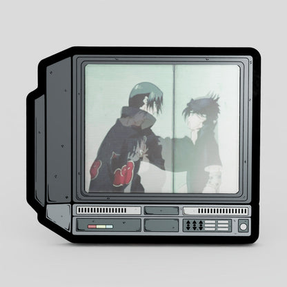 CRTV Lenticular Sasuke Itachi Choke Wall Pin