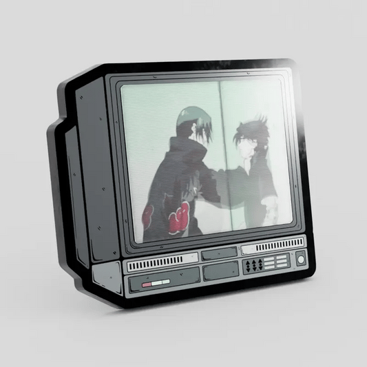 CRTV Lenticular Sasuke Itachi Choke Wall Pin