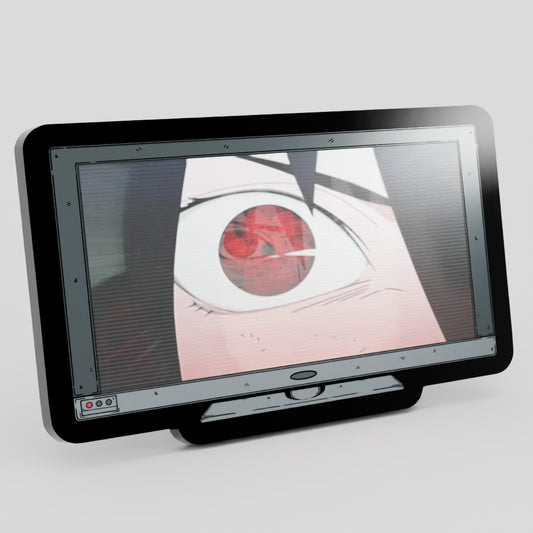 Monitor Lenticular Sasuke Sharingon Enamel Pin