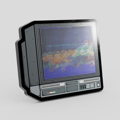 Scooby Doo Lenticular CRTV pin