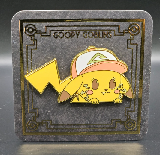 2" Ash's Pikachu Hard Enamel Pin