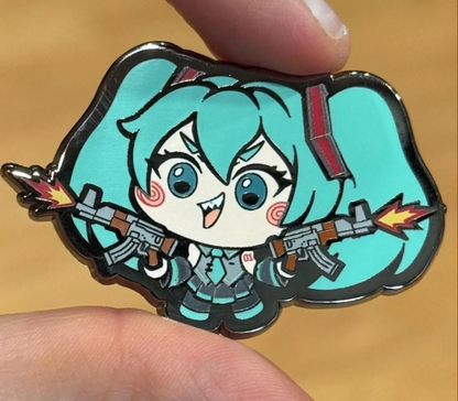 WS-2" Battle Royale Miku Hard Enamel Pin