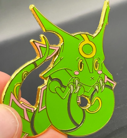 2" Rayquaza Hard Enamel Pin