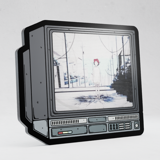 CRTV Lenticular Serial Experiments Lain Pin