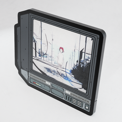 CRTV Lenticular Serial Experiments Lain Pin
