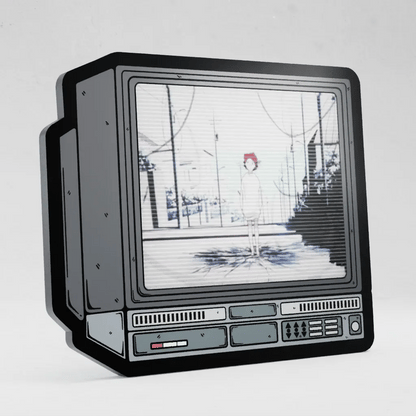 CRTV Lenticular Serial Experiments Lain Pin