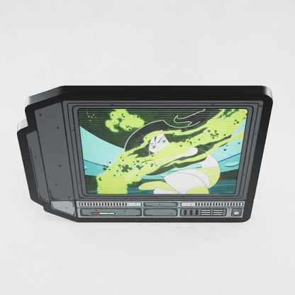 CRTV Lenticular Shego Pin