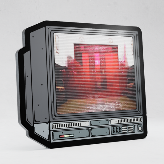 CRTV Lenticular The Shining Blood Elevator Pin
