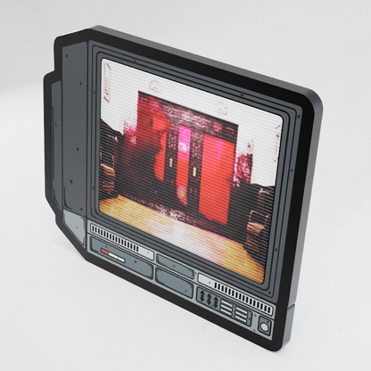 CRTV Lenticular The Shining Blood Elevator Pin