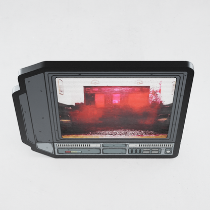 CRTV Lenticular The Shining Blood Elevator Pin