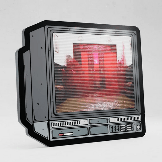 CRTV Lenticular The Shining Blood Elevator Pin