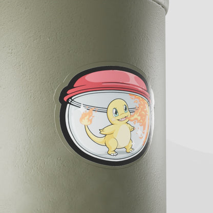 Shiny Charmander Gachapon Vinyl Sticker
