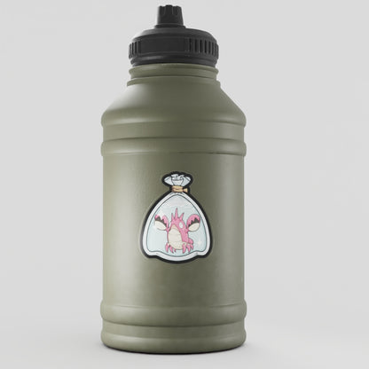 Shiny Corphish Fishbag Vinyl Sticker