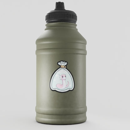 Shiny Dratini Fishbag Vinyl Sticker