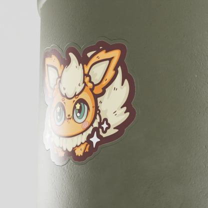Shiny Flareon Vinyl Sticker