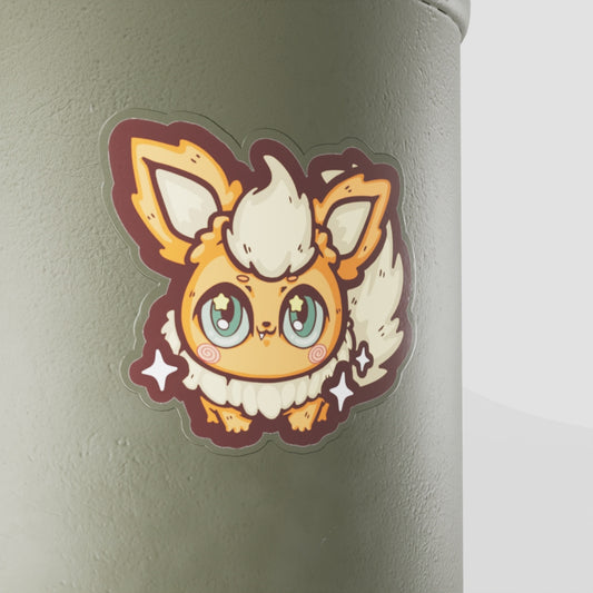 Shiny Flareon Vinyl Sticker