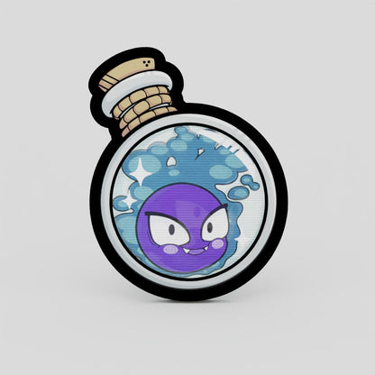 Ghastly Shiny Potion Lenticular Pin