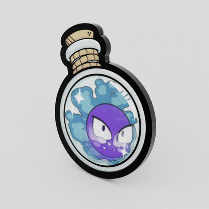 Ghastly Shiny Potion Lenticular Pin