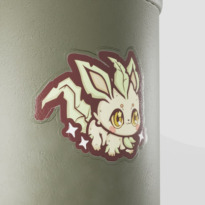 Shiny Leafeon Vinyl Sticker