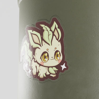 Shiny Leafeon Vinyl Sticker