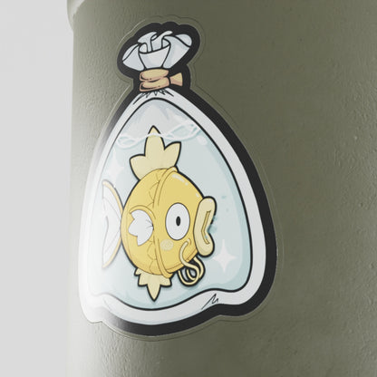 Shiny Magikarp Fishbag Vinyl Sticker