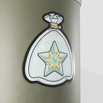 Shiny Staryu Fishbag Vinyl Sticker