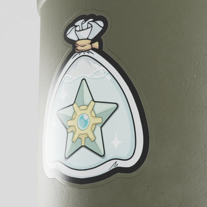 Shiny Staryu Fishbag Vinyl Sticker