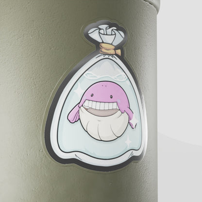 Shiny Wailmer Fishbag Vinyl Sticker