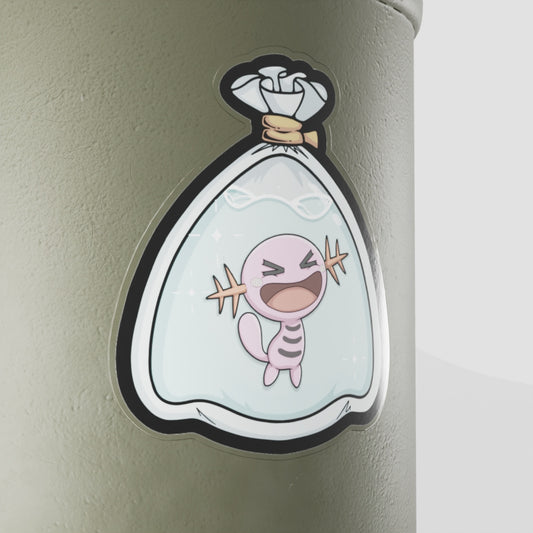 Shiny Whooper Fishbag Vinyl Sticker