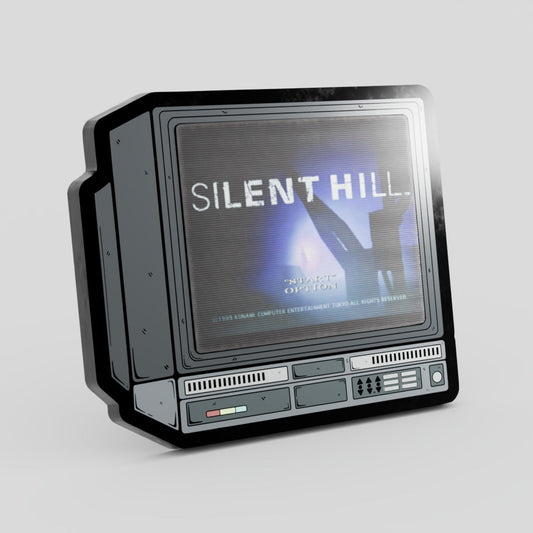 Silent Hill CRTV Hard Enamel Lenticular Enamel Pin