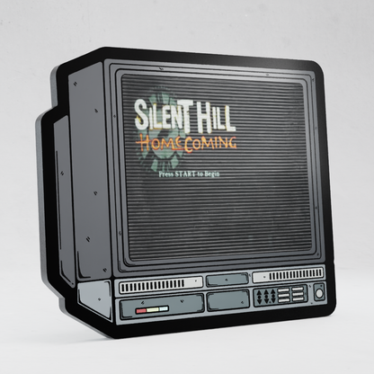 CRTV Lenticular Silent Hill Homecoming Pin