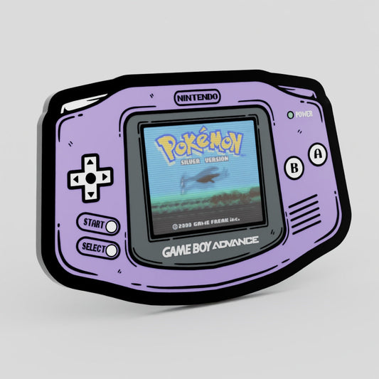 GBA Lenticular Silver Enamel Pin