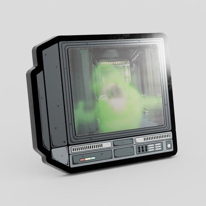 Slimer GhostBusters  Lenticular Enamel Pin