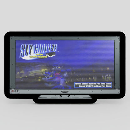 Monitor Lenticular Sly Cooper Enamel Pin