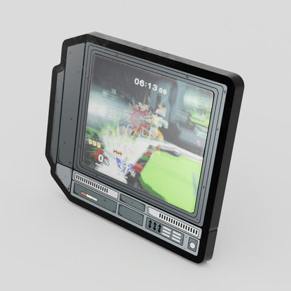 CRTV Lenticular Fox Smash Melee Pin