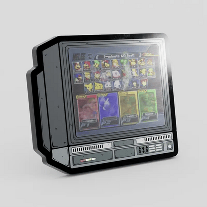 CRTV Lenticular Smash Melee Pin