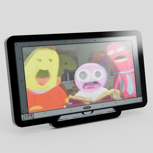 WS-Monitor Lenticular Smiling Friends Pin